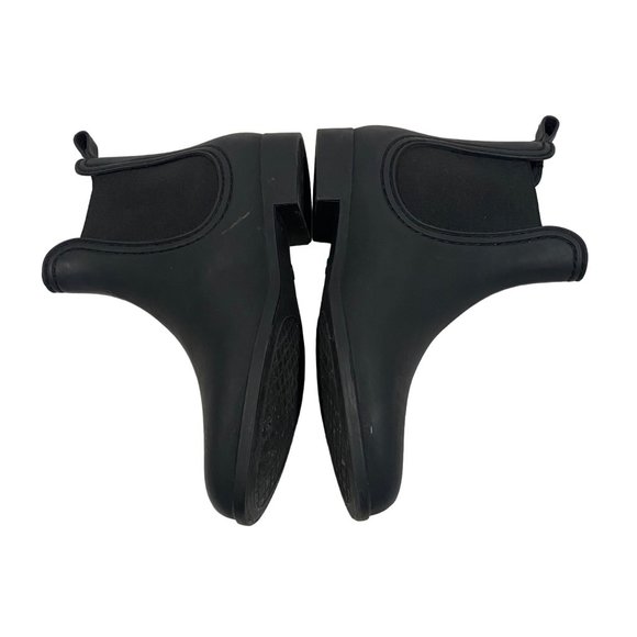 Jeffrey Campbell Forecast 2 Black Matte Rain Boots Women's Size 10 - Picture 3 of 9